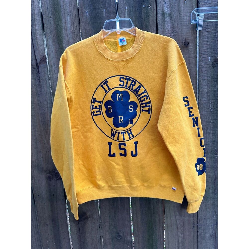 Vintage 80s RUSSELL ATHLETIC SWEATSHIRT Single Stitch Tuscaloosa Alabama School